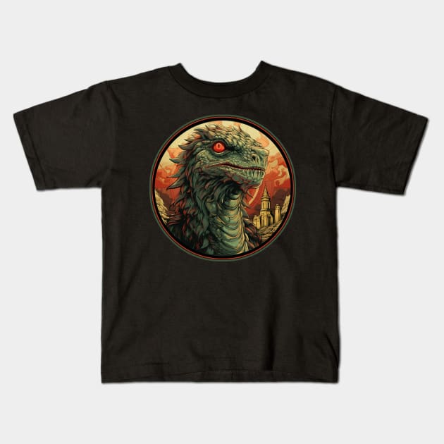 The derp basilisk Kids T-Shirt by VR wishes